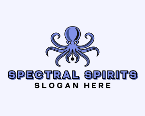 Octopus Ink Pen logo design