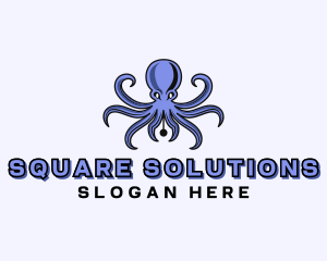 Octopus Ink Pen logo design