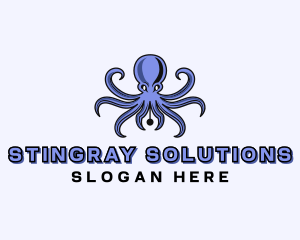 Octopus Ink Pen logo design