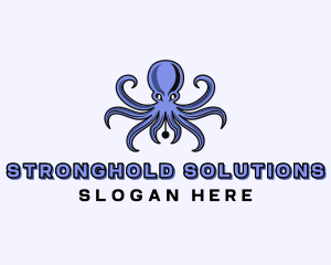 Octopus Ink Pen logo design