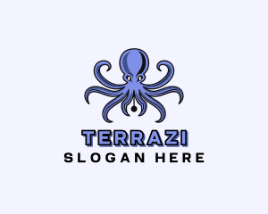 Octopus Ink Pen logo design