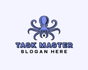 Octopus Ink Pen logo design