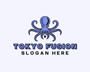 Octopus Ink Pen logo design