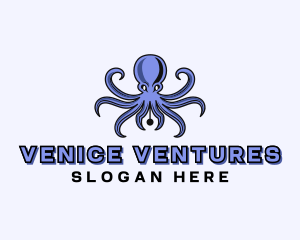 Octopus Ink Pen logo design