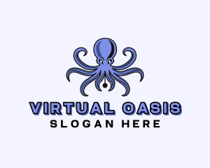 Octopus Ink Pen logo design