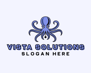 Octopus Ink Pen logo design