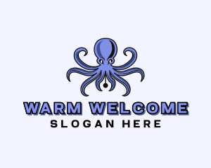 Octopus Ink Pen logo design