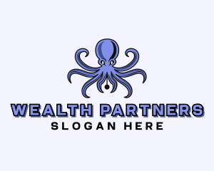 Octopus Ink Pen logo design