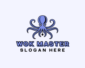 Octopus Ink Pen logo design