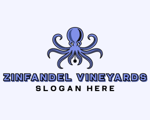 Octopus Ink Pen logo design