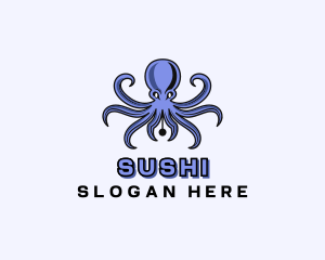 Octopus Ink Pen logo design