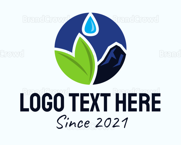 Organic Spring Water Logo