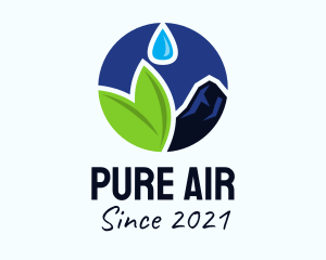 Purifier - Organic Spring Water logo design