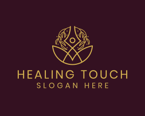 Yoga Treatment Therapy logo design