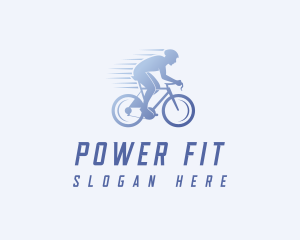 Athlete - Cyclist Speed Athlete logo design