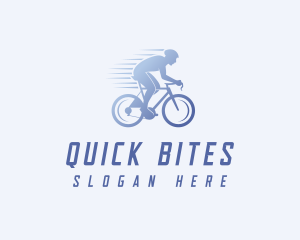 Cyclist Speed Athlete logo design