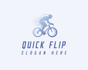 Cyclist Speed Athlete logo design