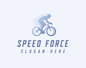 Cyclist Speed Athlete logo design