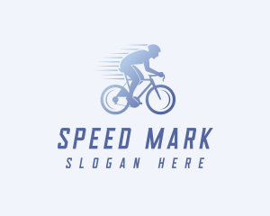 Cyclist Speed Athlete logo design