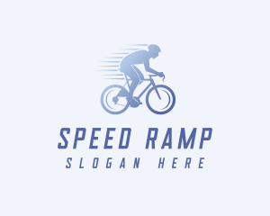 Cyclist Speed Athlete logo design