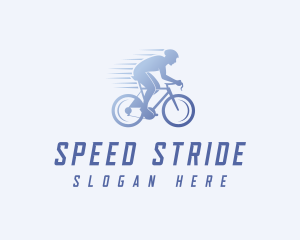 Cyclist Speed Athlete logo design