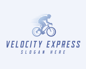 Speed - Cyclist Speed Athlete logo design