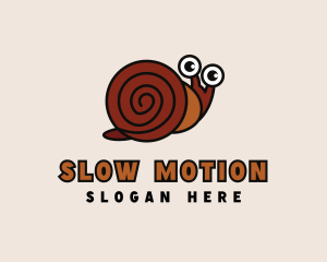 Snail - Shell Snail Slug logo design