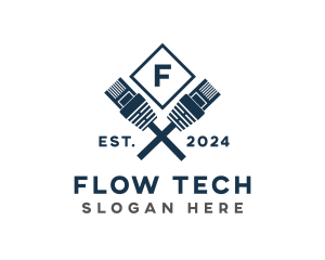 Ethernet Cable Tool logo design