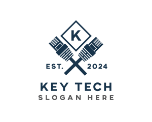 Ethernet Cable Tool logo design