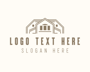 Builder - Property Contractor Roofing logo design