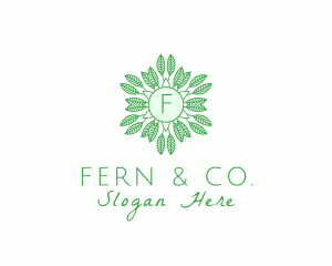 Fern - Organic Leaves Nature Produce logo design