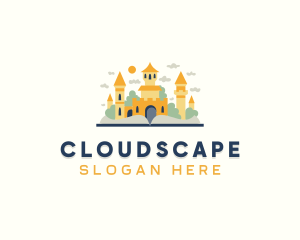 Clouds - Kindergarten Learning Castle logo design