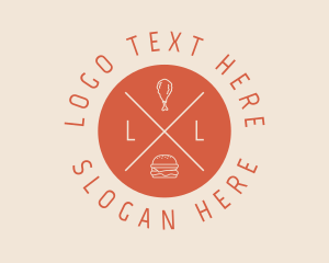 Dine - Fast Food Business Letter logo design