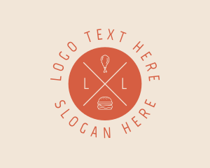Letter - Fast Food Kitchen Cafeteria logo design