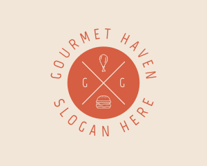 Food Kitchen Cafeteria logo design