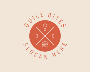 Fast Food - Fast Food Kitchen Cafeteria logo design