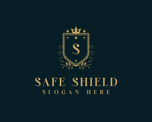 Royal Hotel Shield logo design