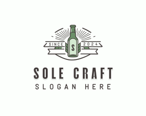 Beer Brewery Pub logo design