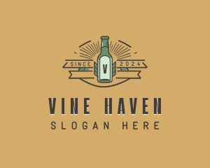 Beer Brewery Pub logo design