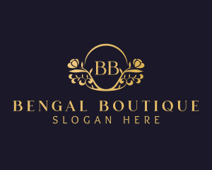 Elegant Flower Boutique logo design