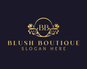 Elegant Flower Boutique logo design