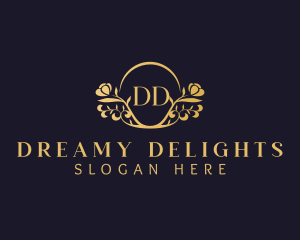 Elegant Flower Boutique logo design