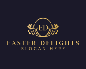 Elegant Flower Boutique logo design