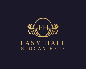 Elegant Flower Boutique logo design