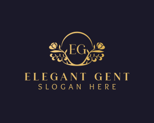 Elegant Flower Boutique logo design