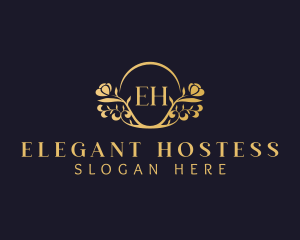 Elegant Flower Boutique logo design