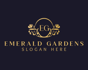 Elegant Flower Boutique logo design