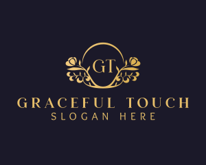 Elegant Flower Boutique logo design