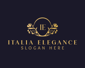 Elegant Flower Boutique logo design