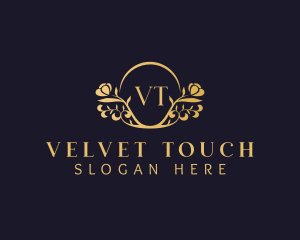 Elegant Flower Boutique logo design